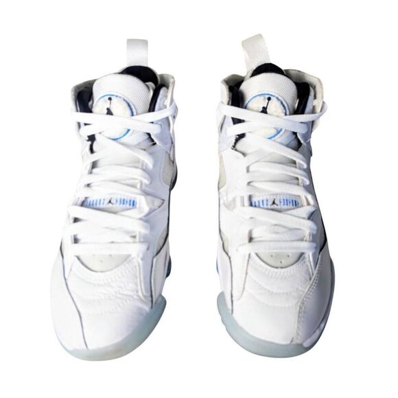 NIKE Air Jordan Jumpman Two Trey "Legend Blue" Sneakers Size 5.5Y - Picture 4 of 7